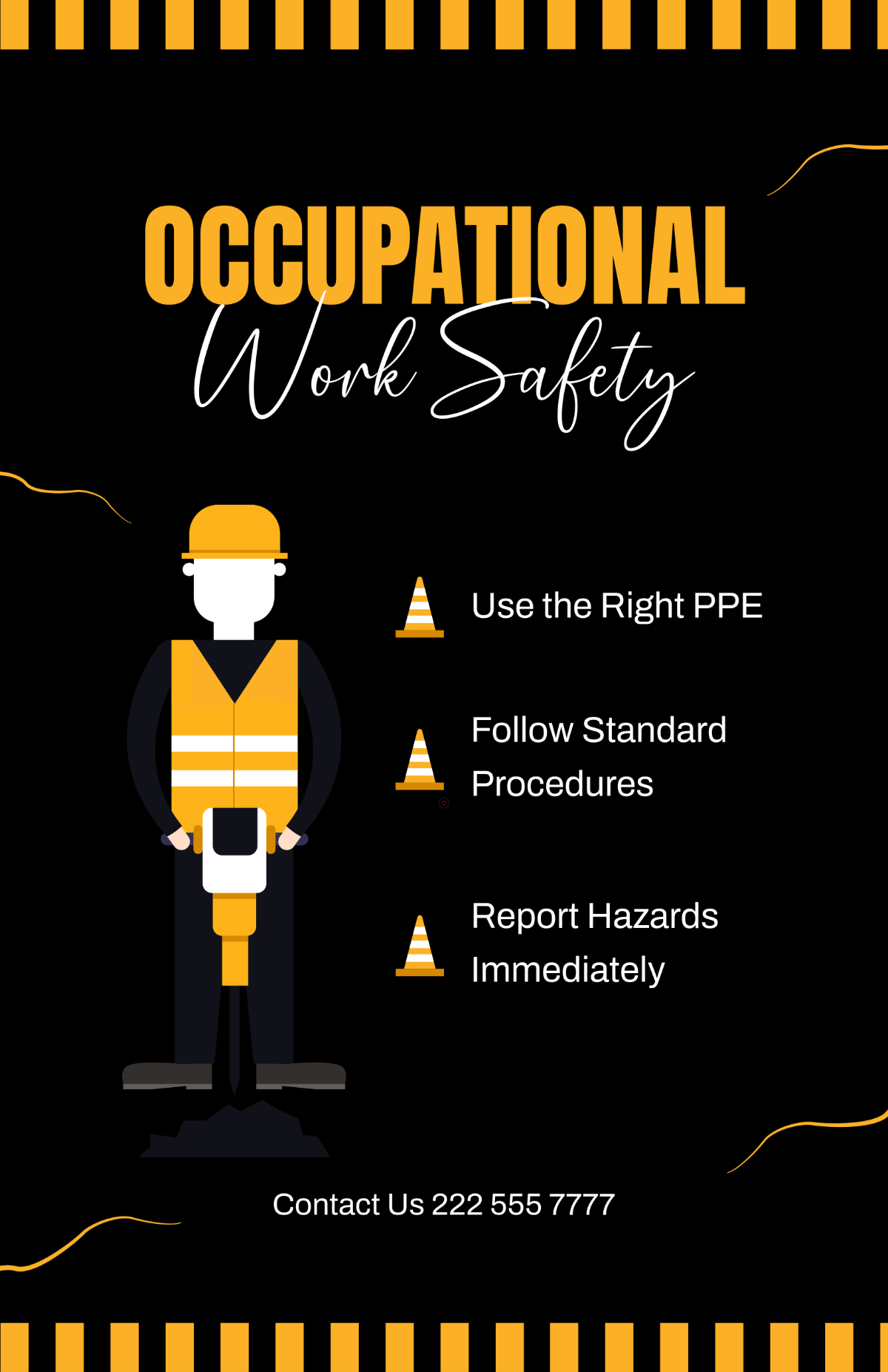 Free Occupational Work Poster Template to Edit Online