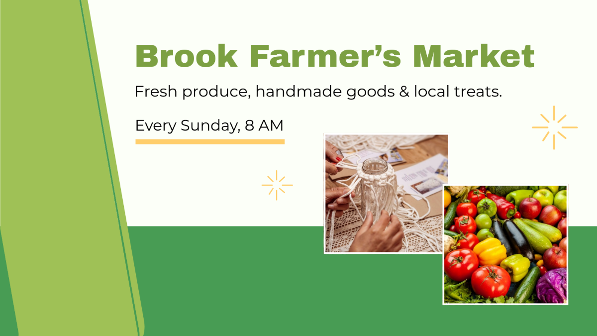 Free Farmer's Market X Ad Template to Edit Online