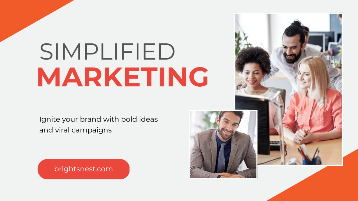 Free Simple Marketing X Ad Template to Edit Online