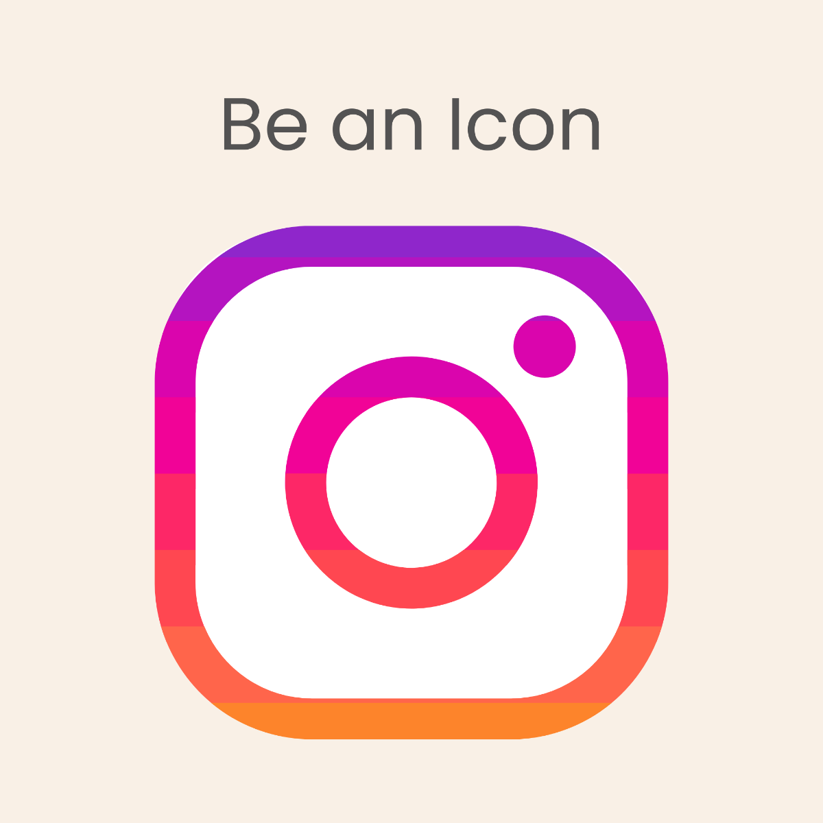 Free Modern Instagram Logo Frame Template