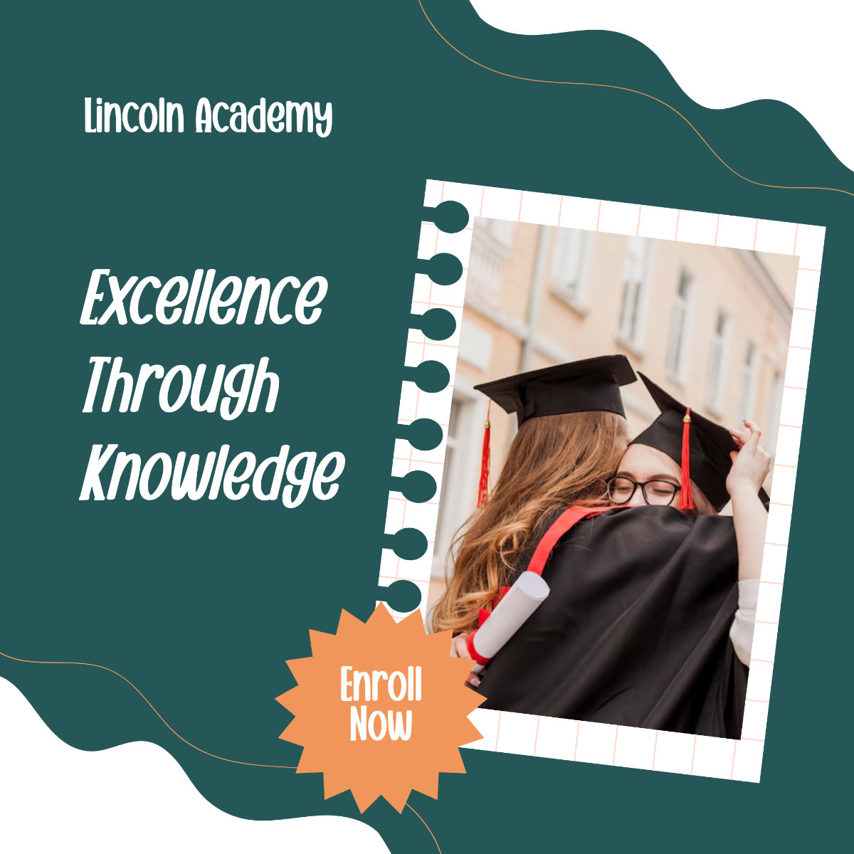Free Academic Instagram Frame Template