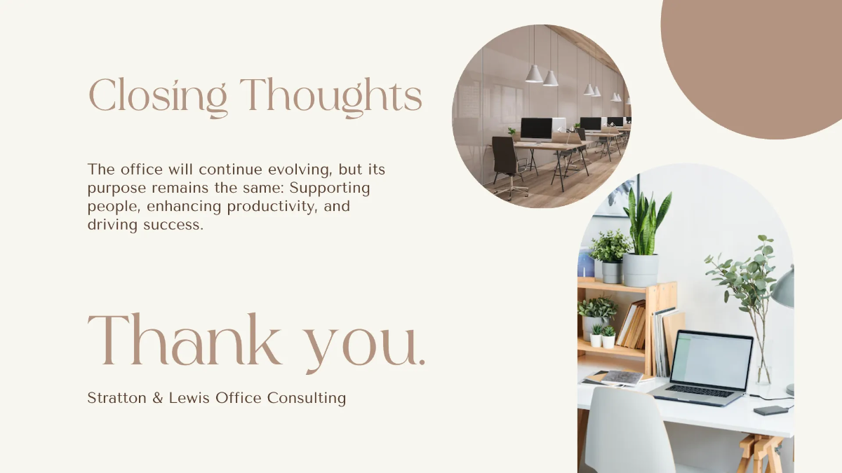 Free Office Presentation Template to Edit Online