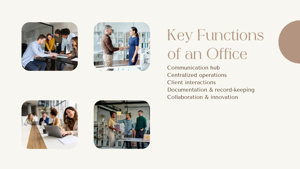 Free Office Presentation Template to Edit Online