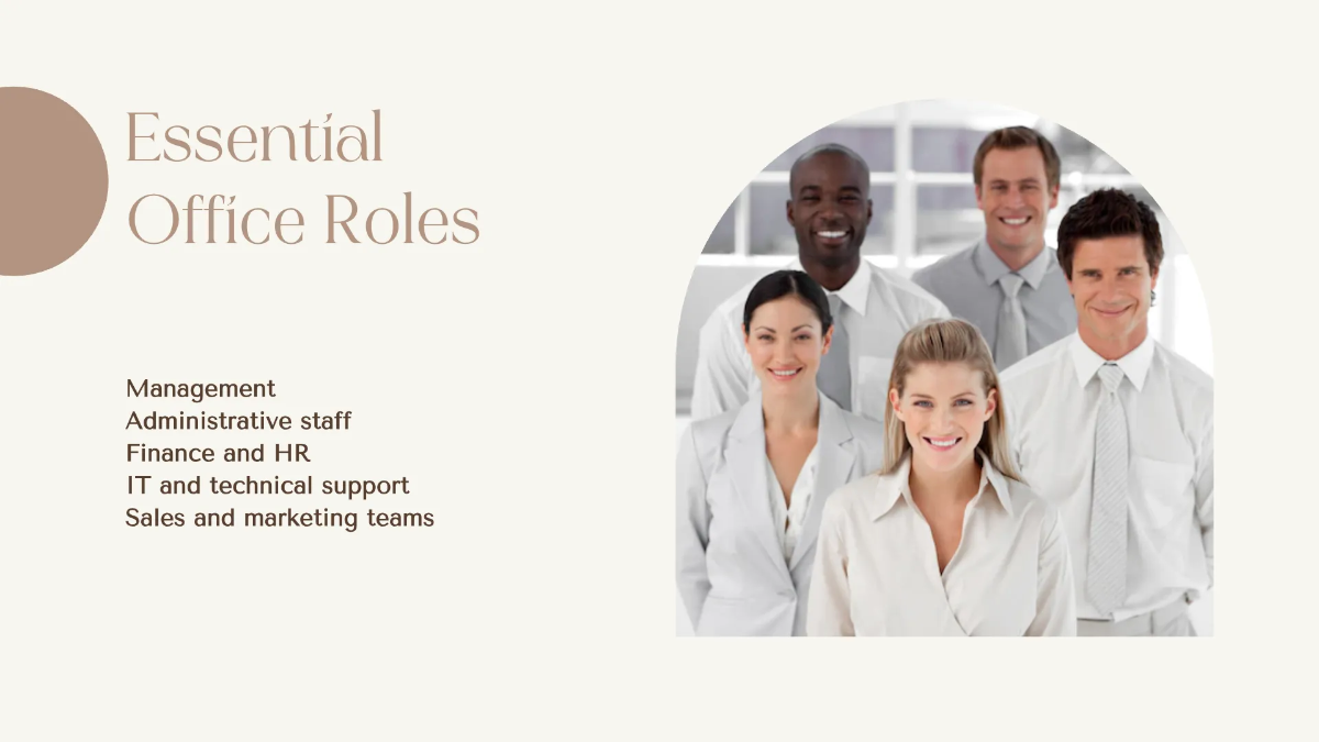 Free Office Presentation Template to Edit Online