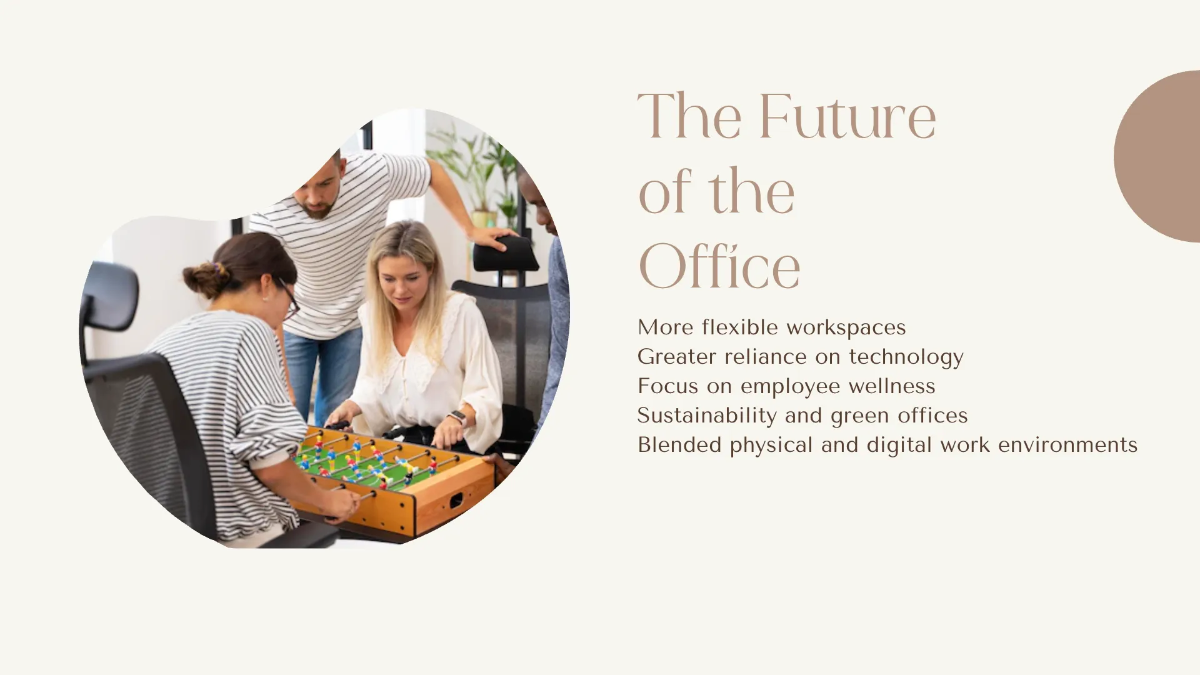 Free Office Presentation Template to Edit Online