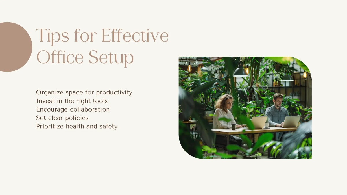 Free Office Presentation Template to Edit Online