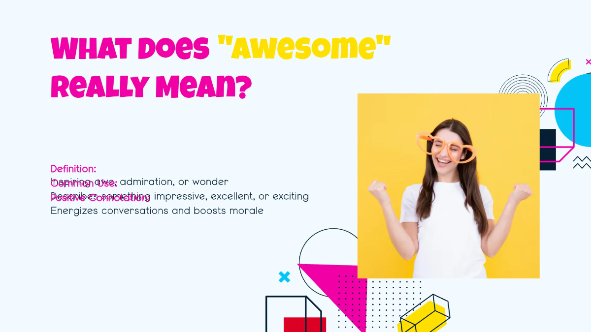 Free Awesome Presentation Template to Edit Online