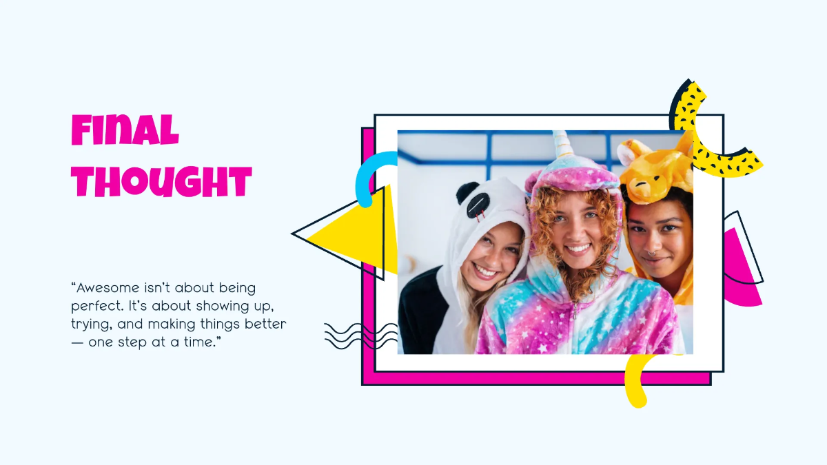 Free Awesome Presentation Template to Edit Online