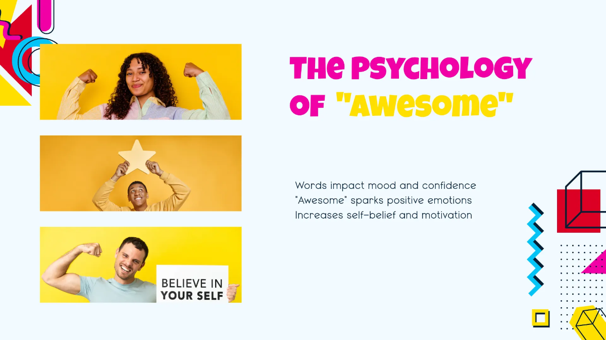 Free Awesome Presentation Template to Edit Online