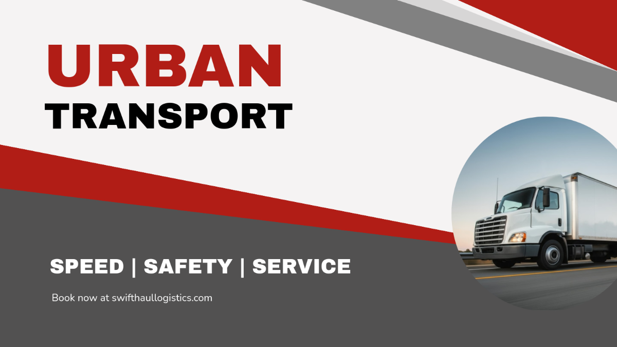 Free Transport X Ad Template to Edit Online