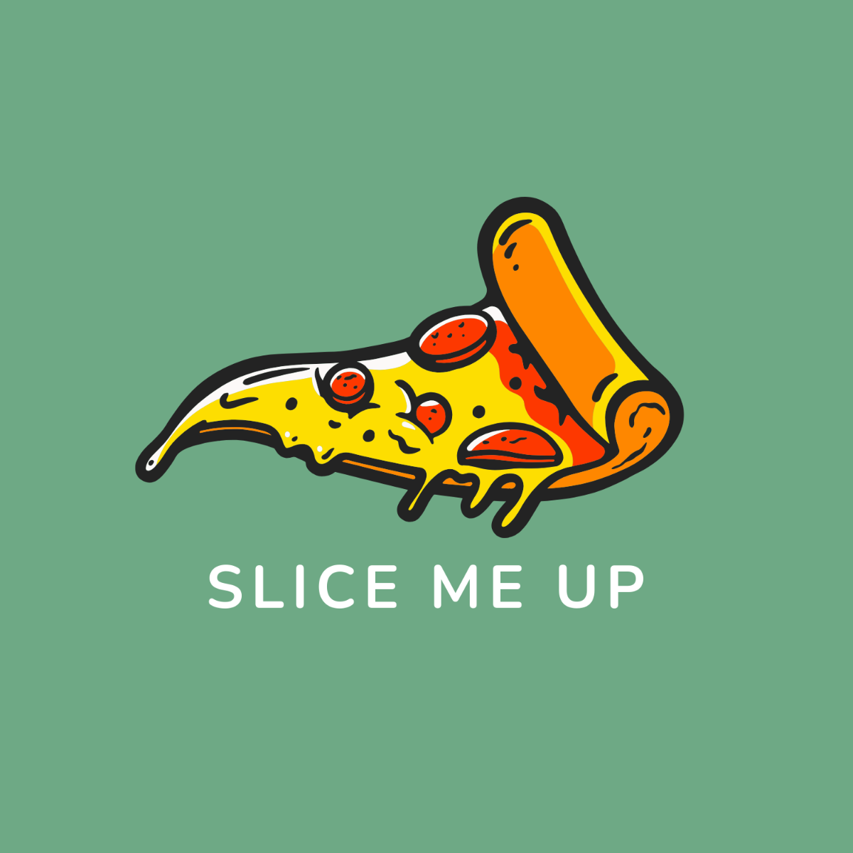Free Pizza Slice Logo Template to Edit Online