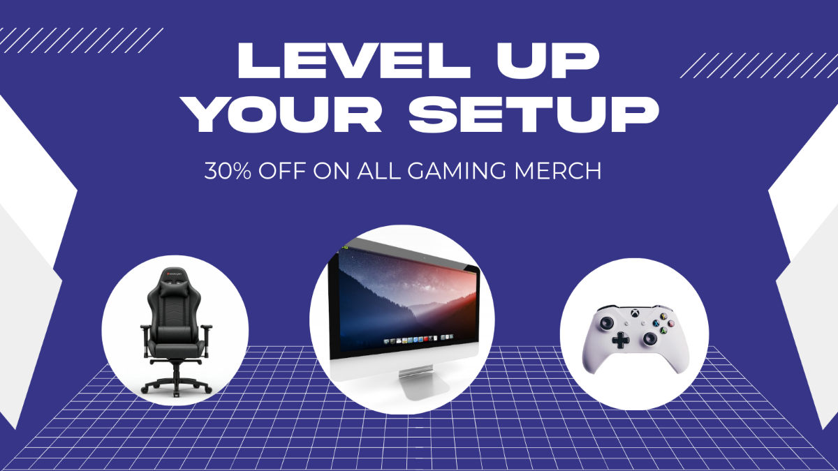 Free Creative Gaming X Ad Template to Edit Online