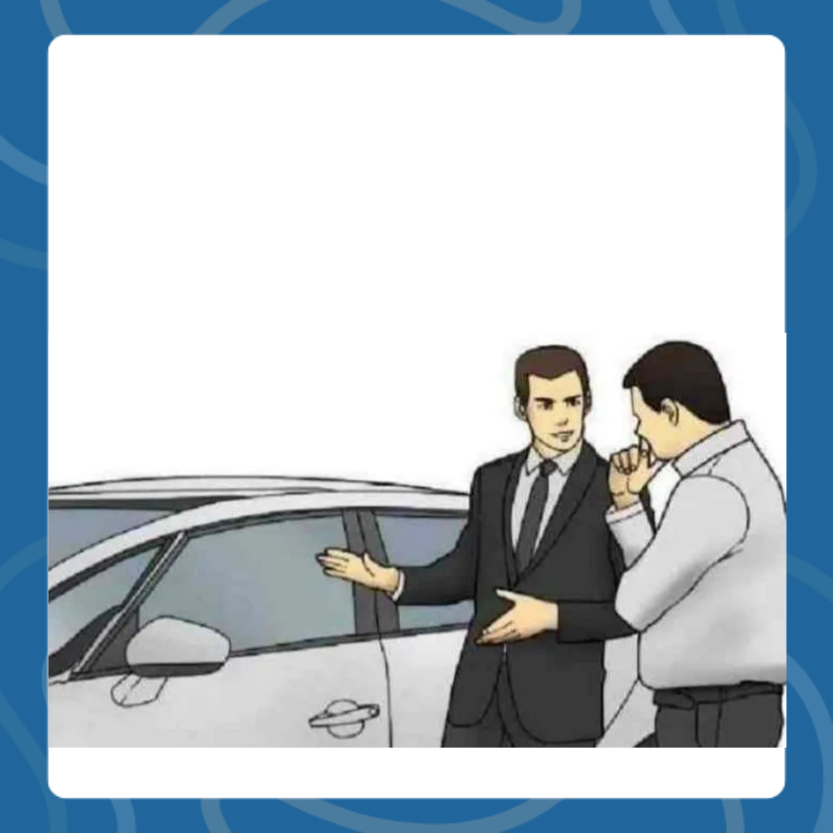 Car Meme Template to Download