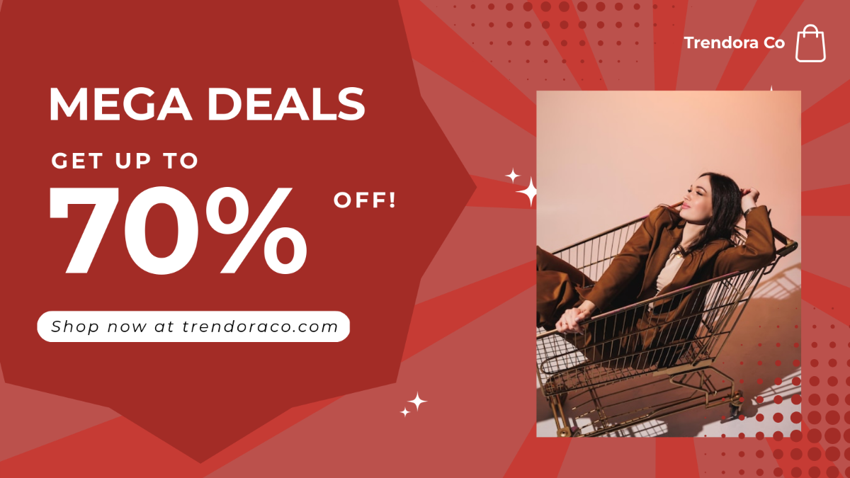 Free Sale X Ad Template to Edit Online
