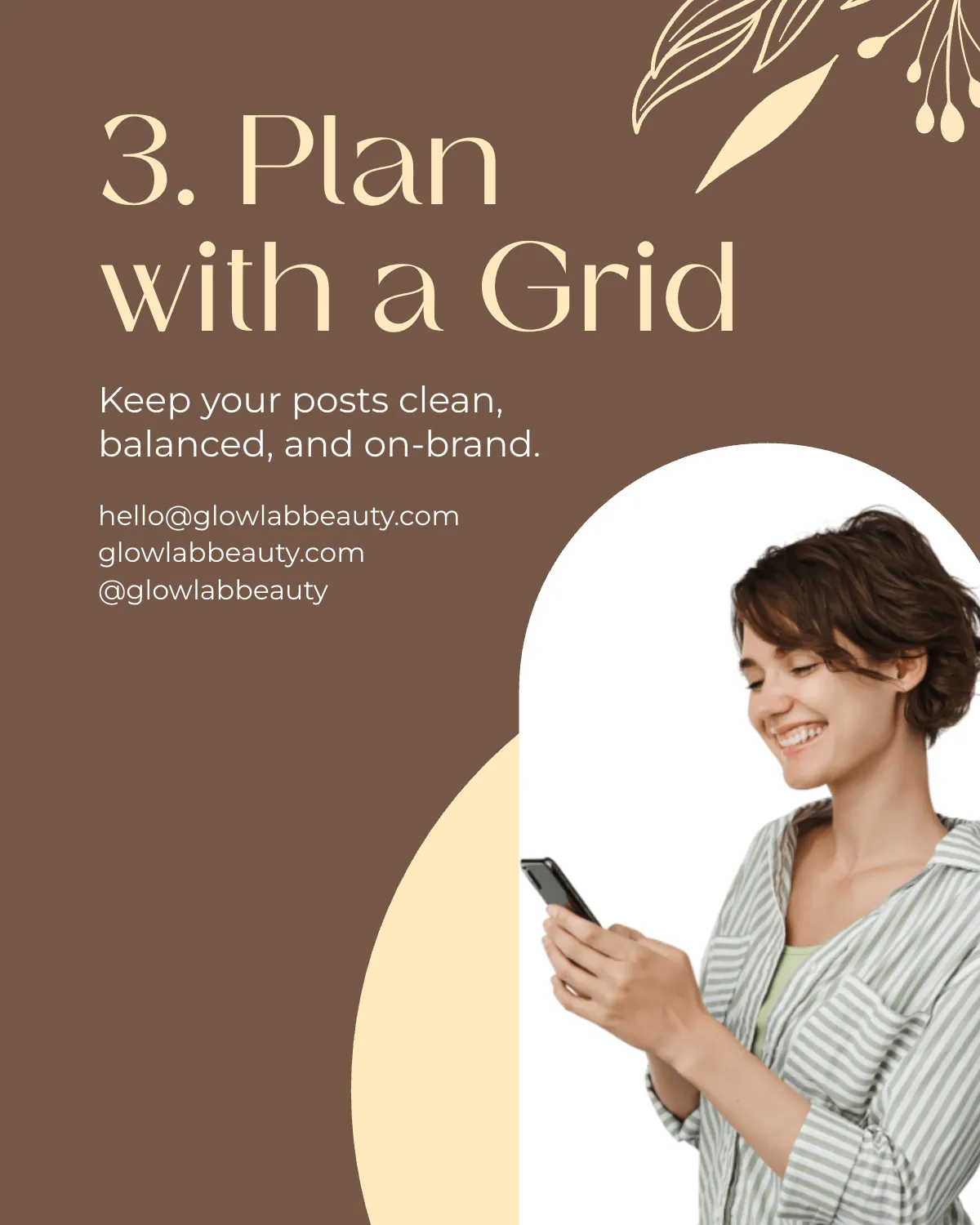 Free Simple Instagram Carousel Cover Template to Edit Online