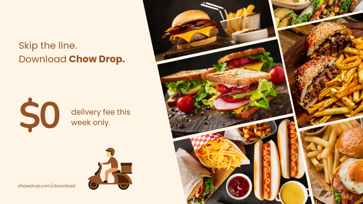 Free Food App X Ad Template to Edit Online