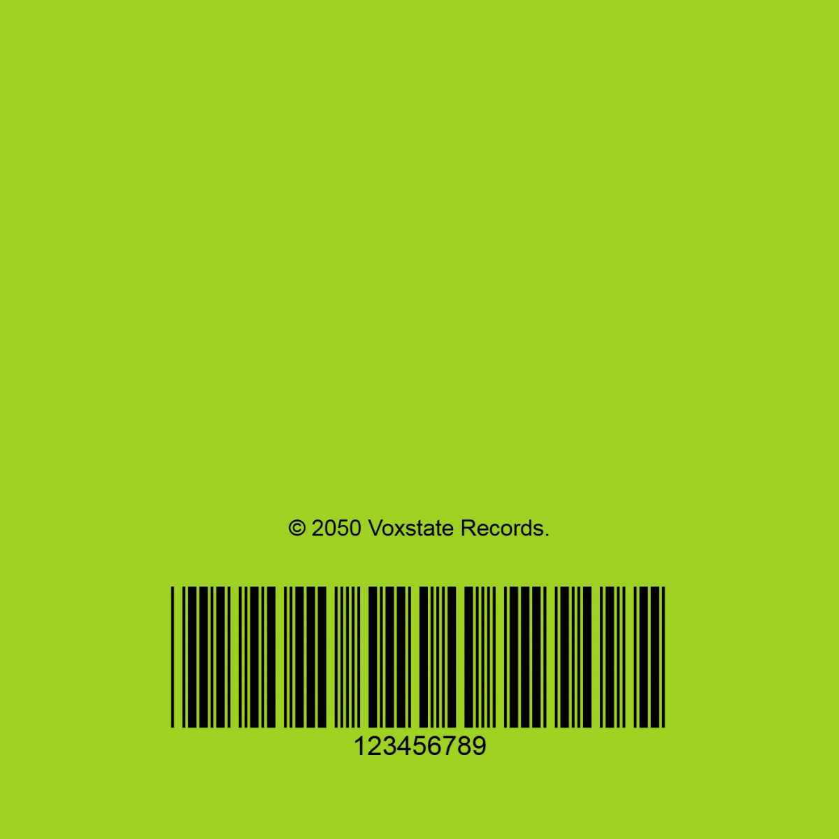 Free Aesthetic Brat Music Album Cover Template to Edit Online