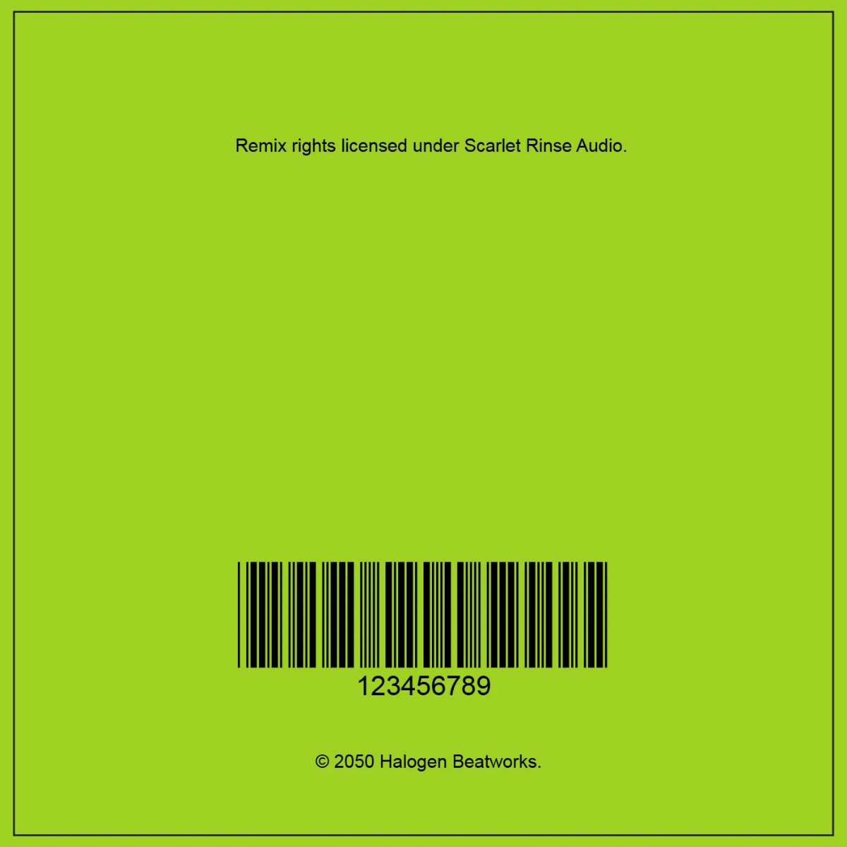 Free Brat Remix Album Cover Template to Edit Online