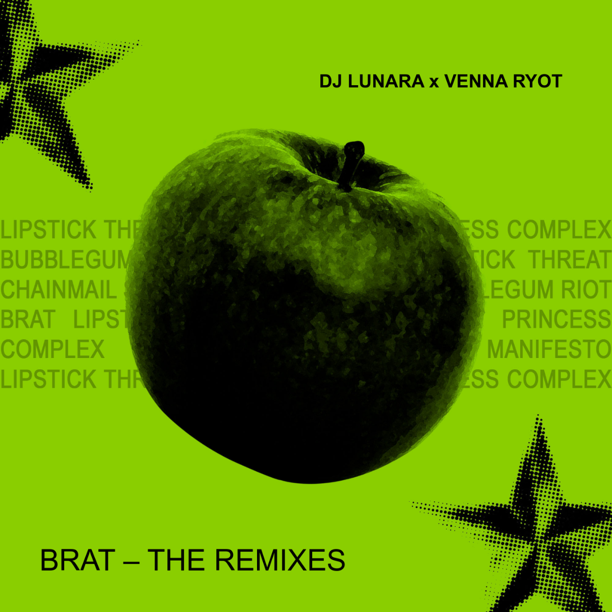 Free Brat Remix Album Cover Template to Edit Online