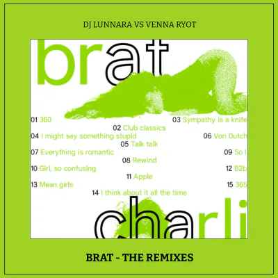 Free Brat Remix Album Cover Template to Edit Online