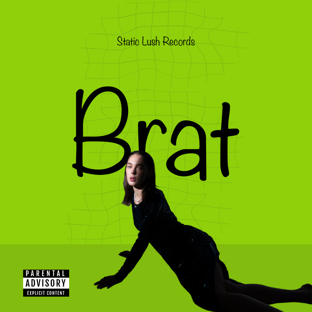 Free Creative Brat Album Cover Art Template to Edit Online
