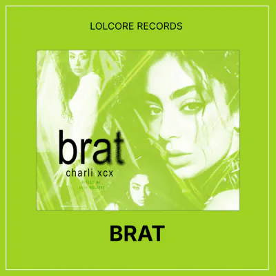 Free Brat Meme Album Cover Template to Edit Online