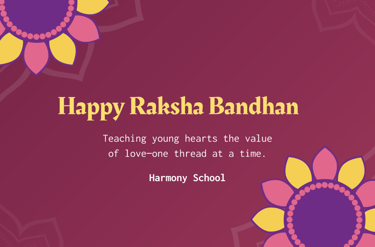 Free School Raksha Bandhan Banner Template
