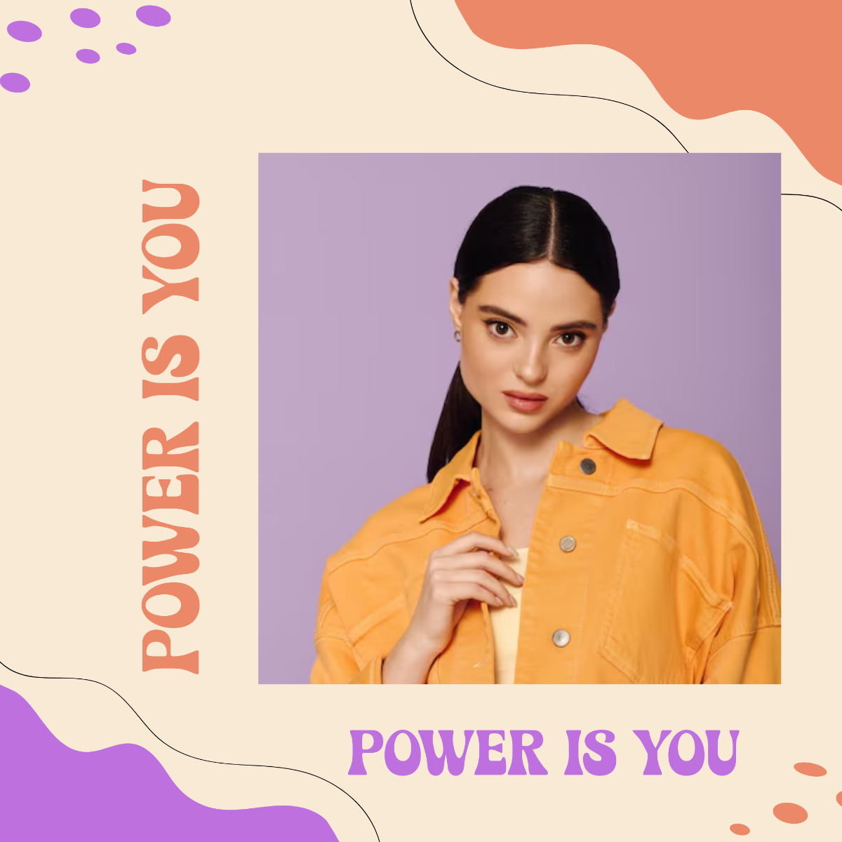 Free Bold Instagram Cover Template to Edit Online