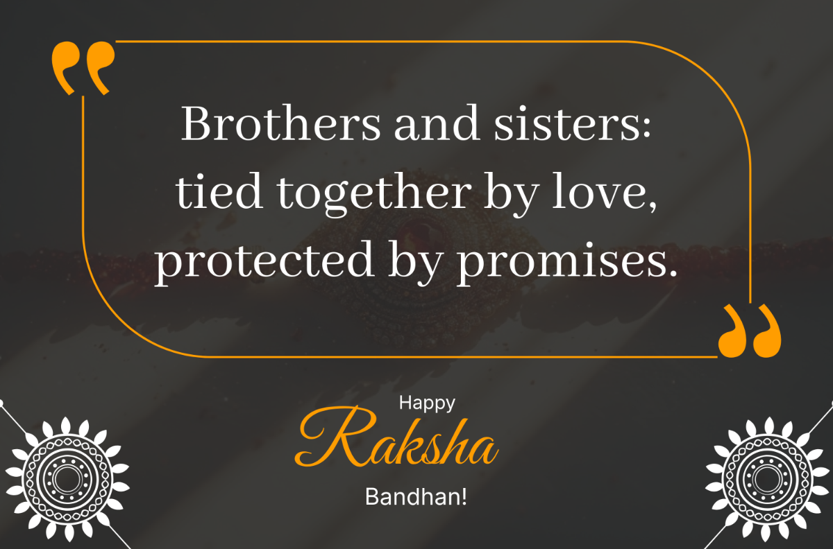Free Raksha Bandhan Quotes Banner Template to Edit Online