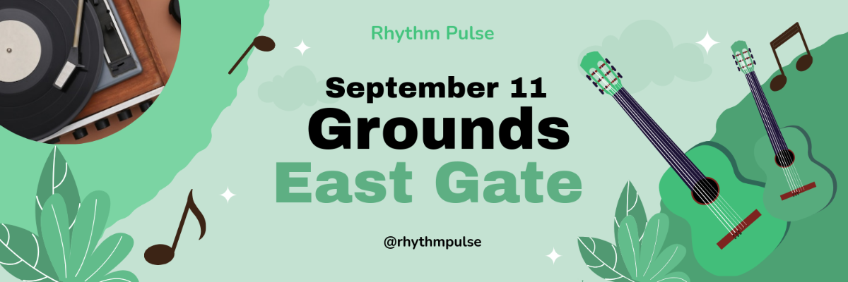 Free Music Event X Header Template to Edit Online