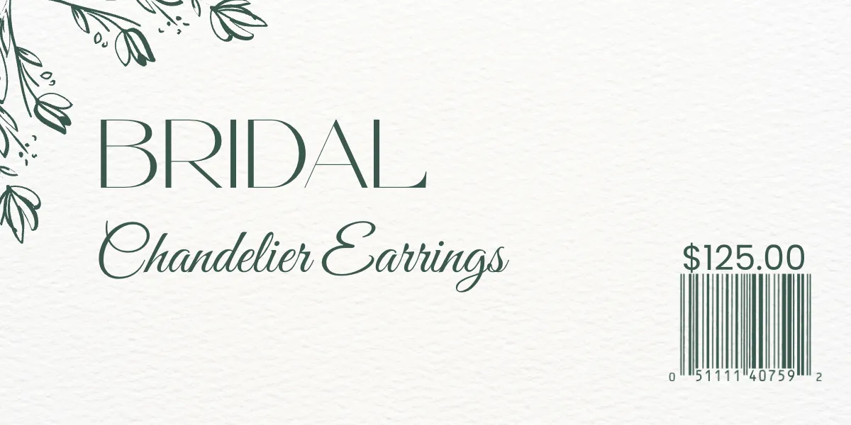 Free Wedding Jewelry Label Template to Edit Online