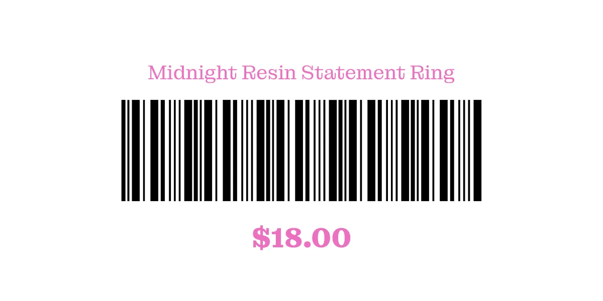 Free Fashion Jewelry Label Template to Edit Online