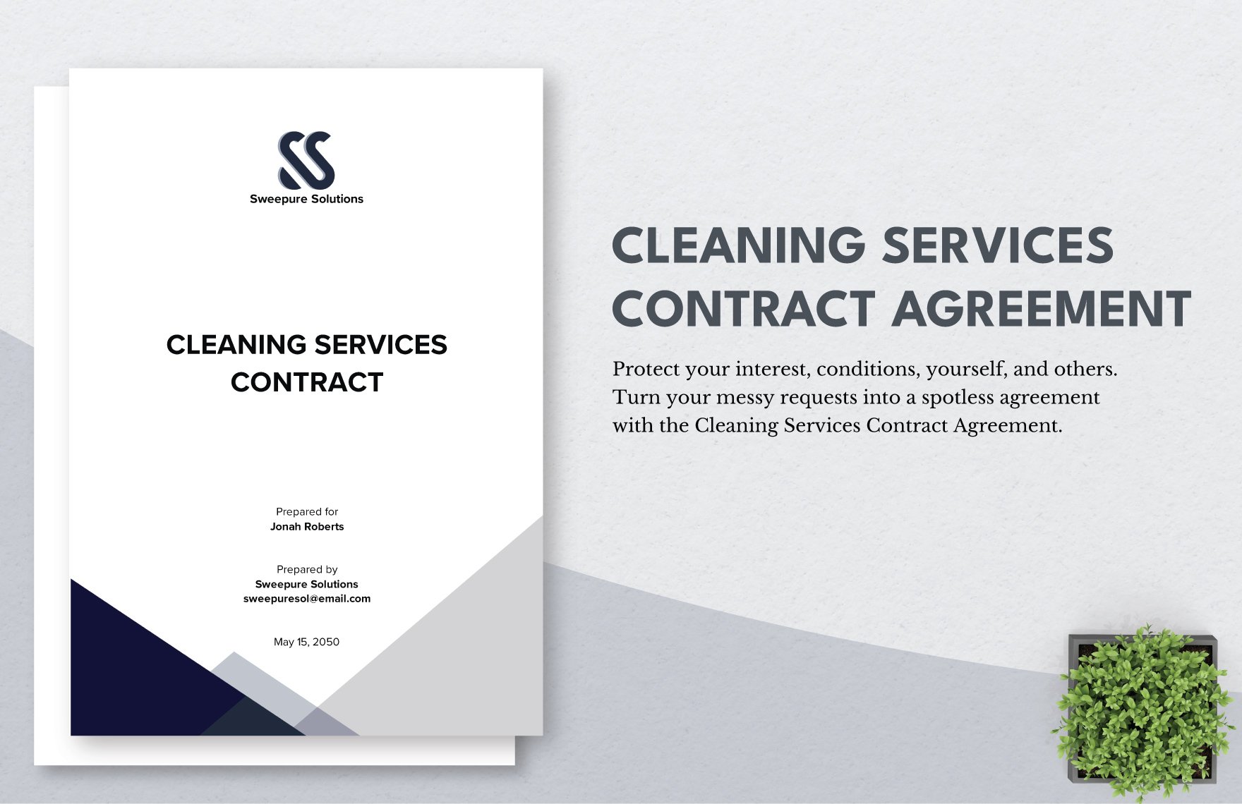 Cleaning Services Contract Agreement Template Download In Word 