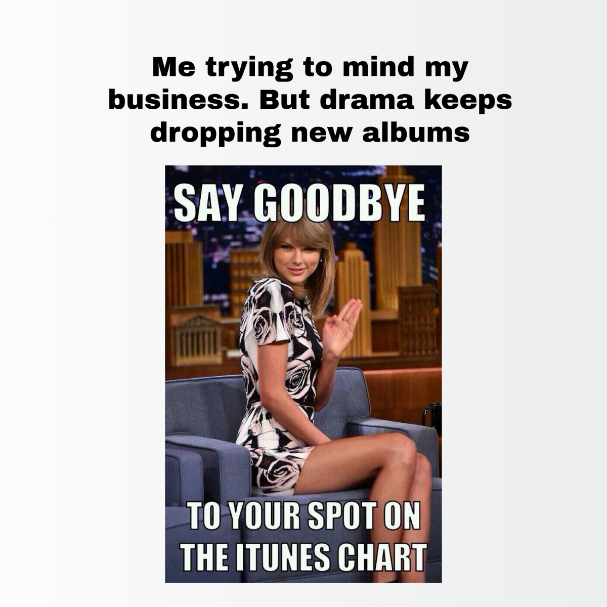 Free Taylor Swift Meme Template to Edit Online
