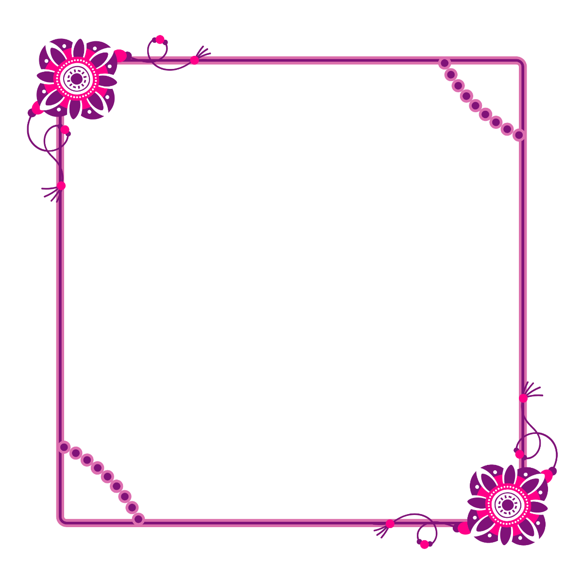 Free Raksha Bandhan Frame Template to Edit Online