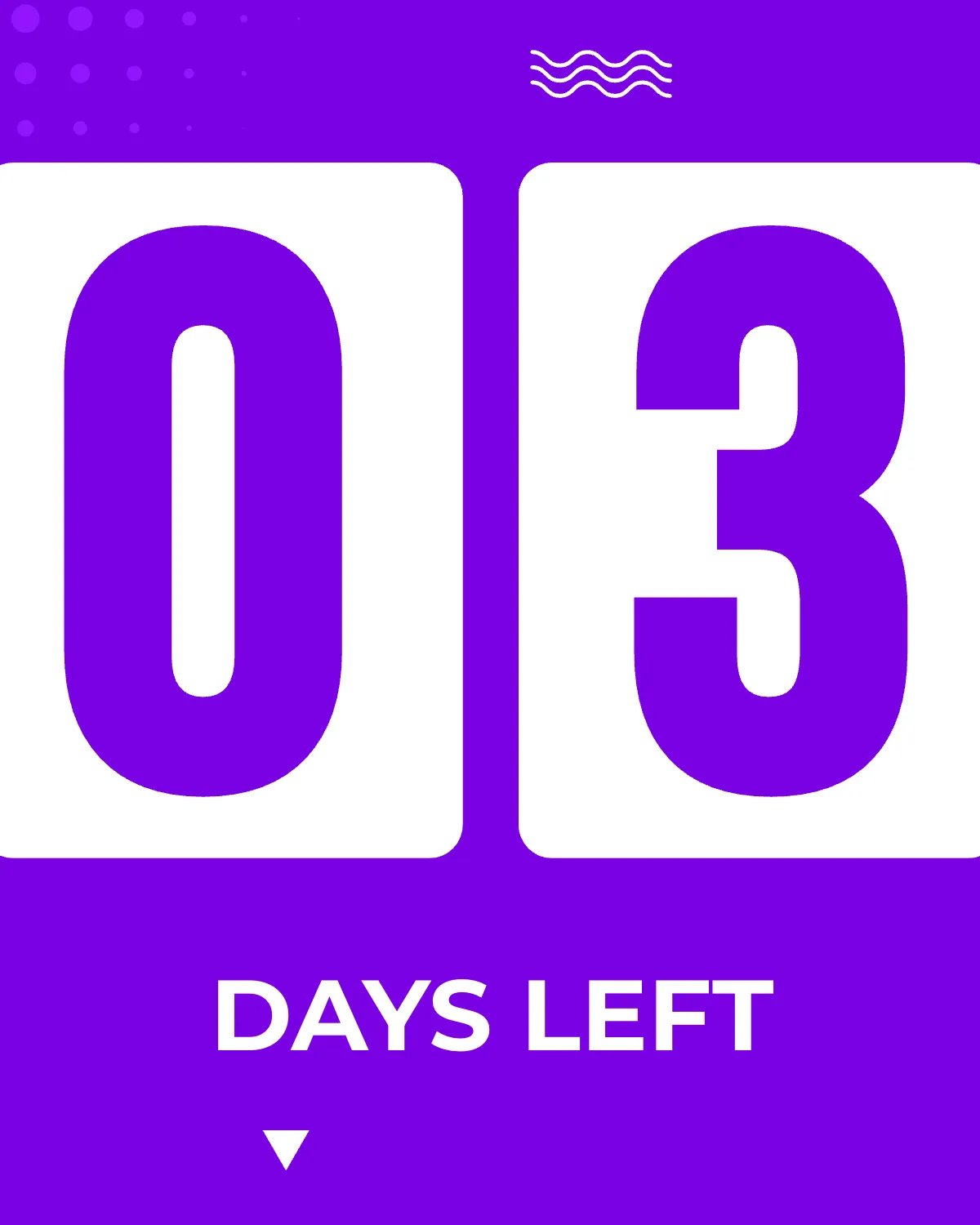 Free Instagram Countdown Banner Template to Edit Online