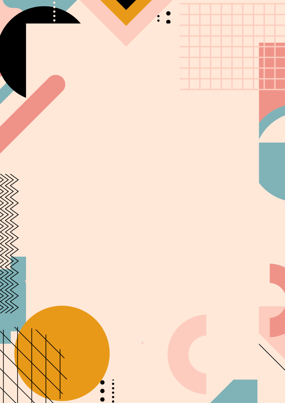 Free Professional Project Page Border Template