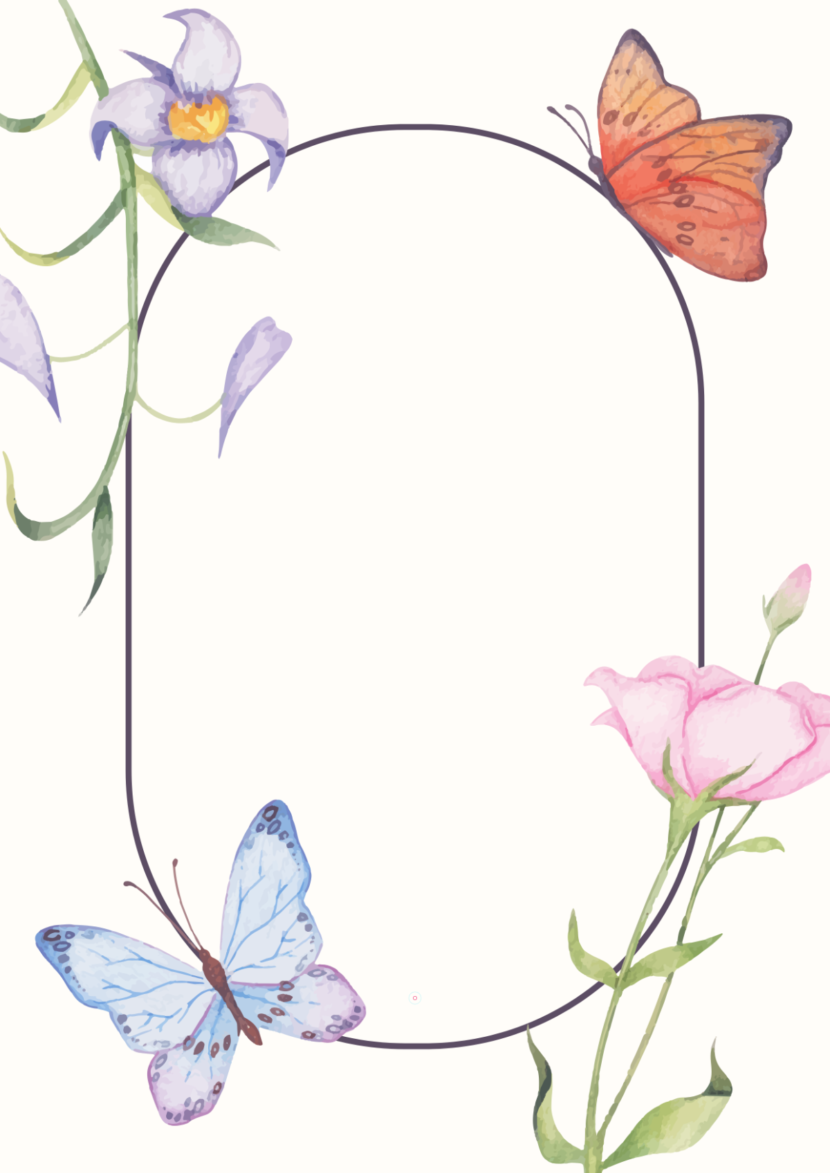 Free Beautiful Page Border Template
