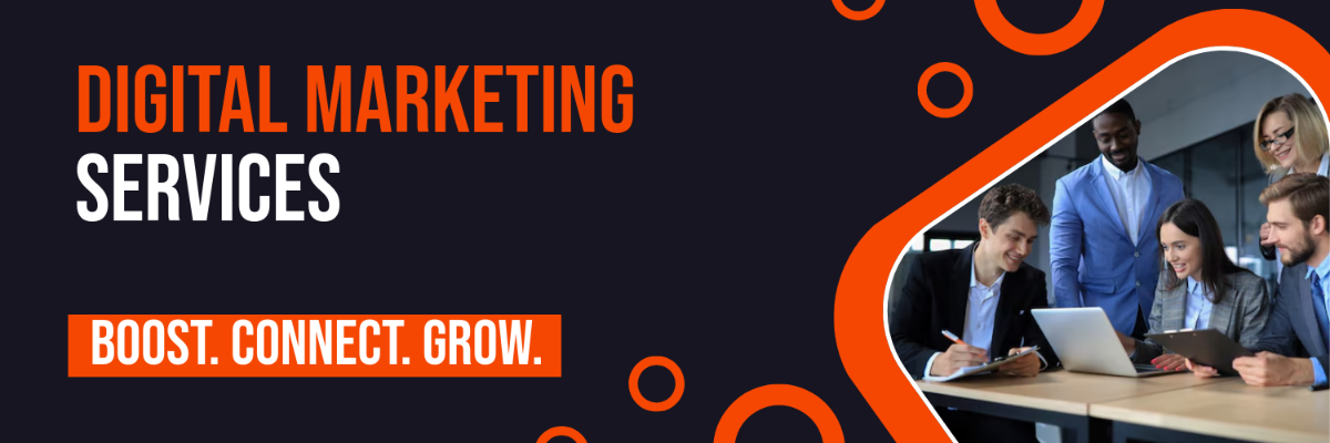 Digital Marketing X Header Template