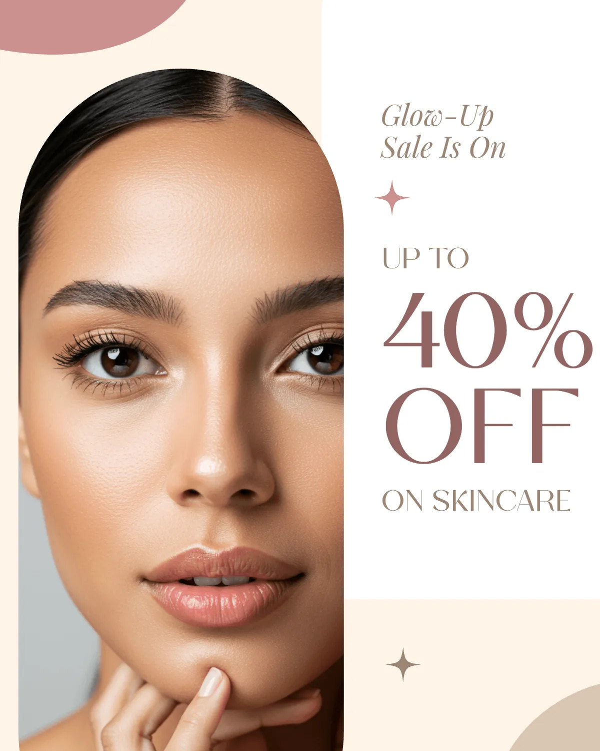 Free Beauty Instagram Banner Template to Edit Online