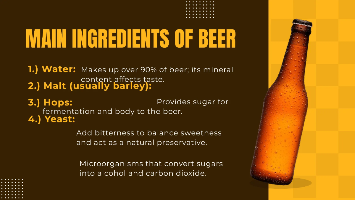 Free Beer Presentation Template to Edit Online