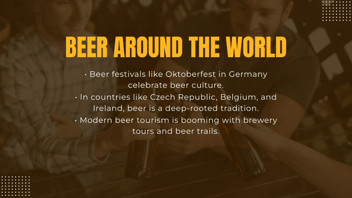 Free Beer Presentation Template to Edit Online