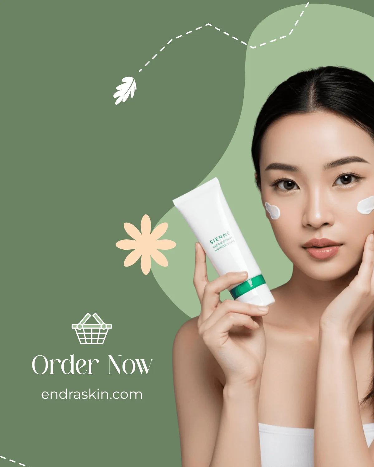 Free Skincare Instagram Banner Template to Edit Online
