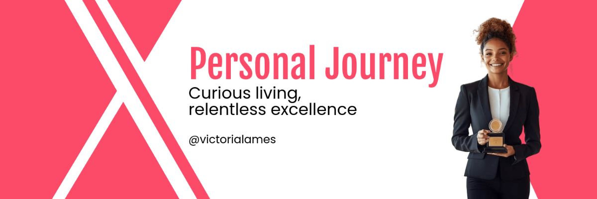 Free Personal X Header Template to Edit Online