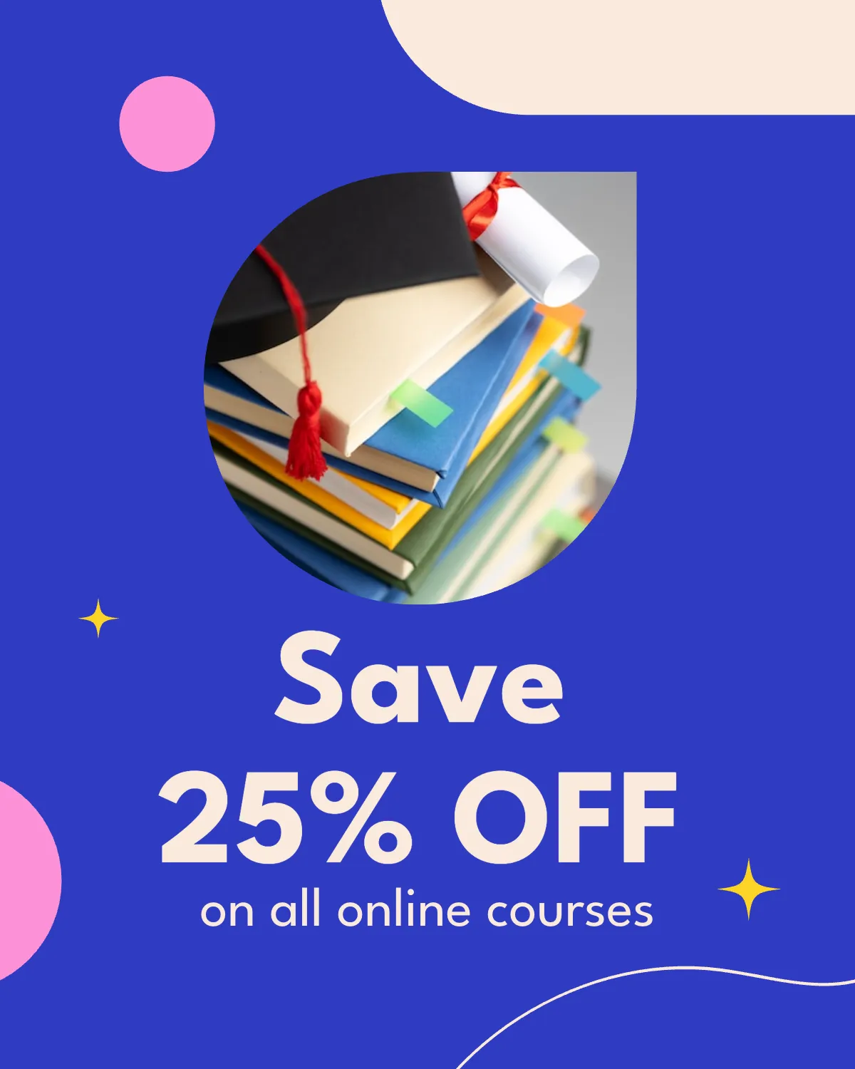 Free Education Instagram Banner Template to Edit Online