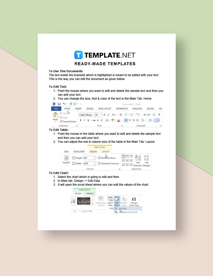 Cleaning Business Form Template