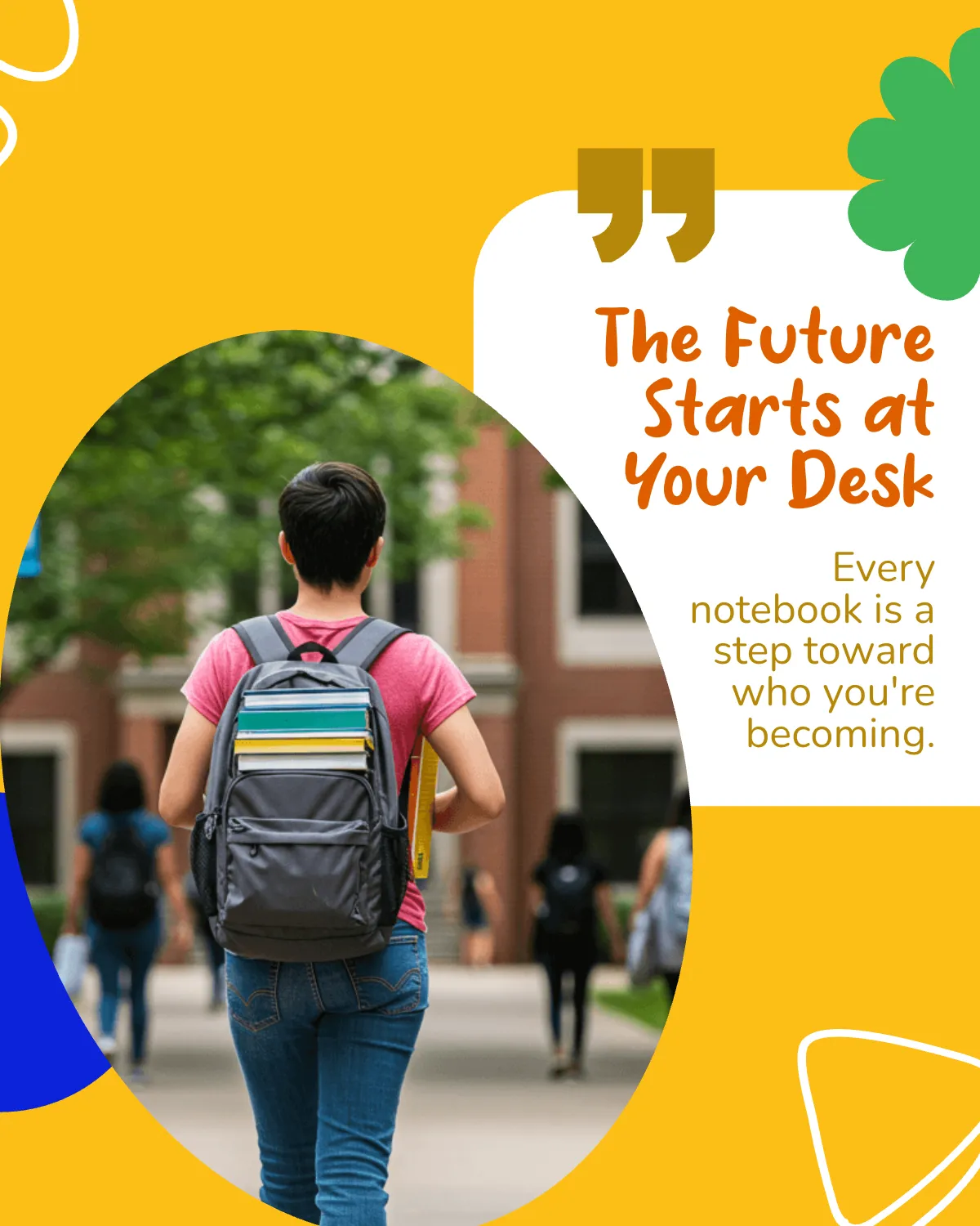 Free Back-To-School Instagram Banner Template to Edit Online