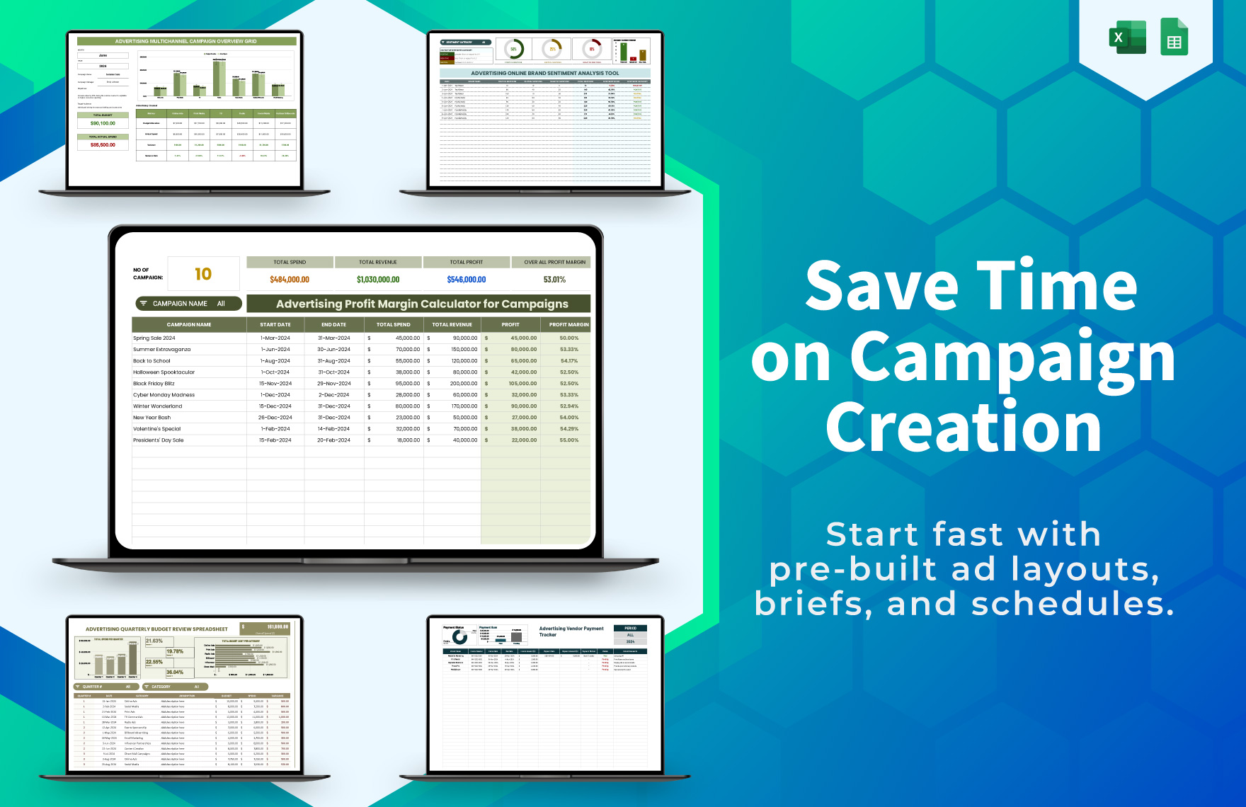 25+ Ready-to-Use Advertising Template Bundle