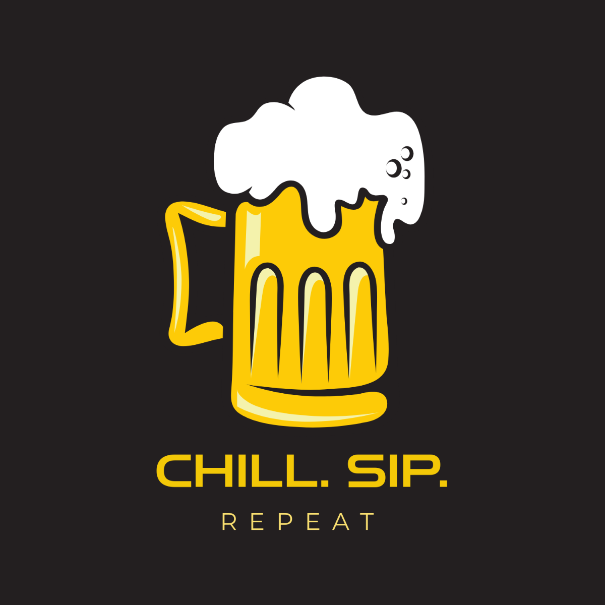 Free Beer Logo Template