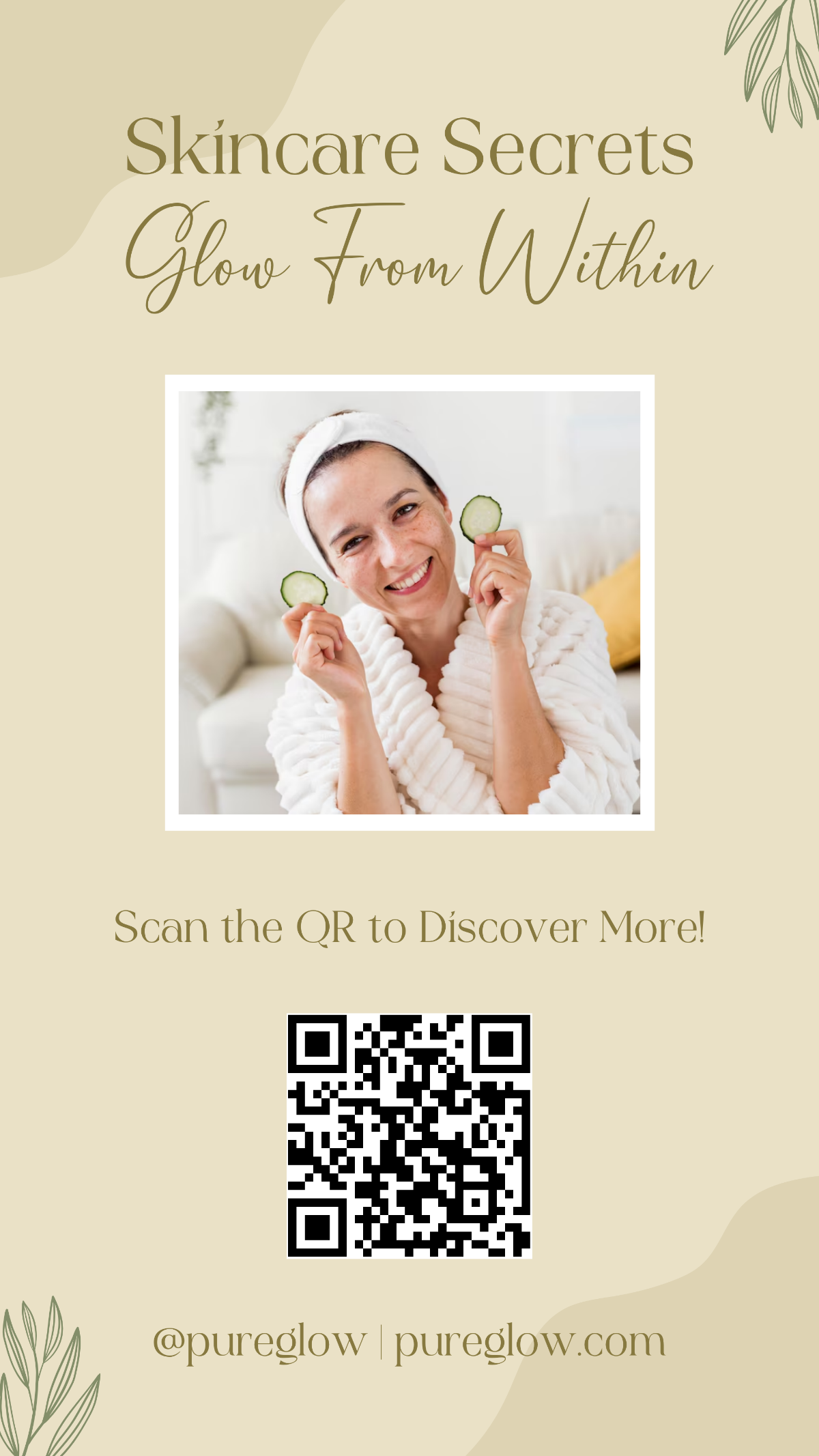 Free Skincare Instagram Story Highlight Template to Edit Online